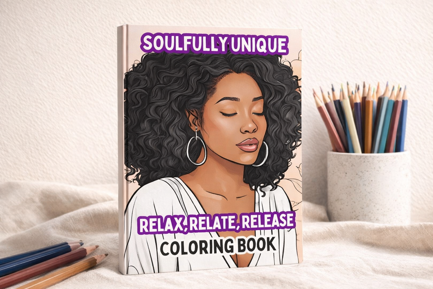 Relax, Relate, Release Coloring Book