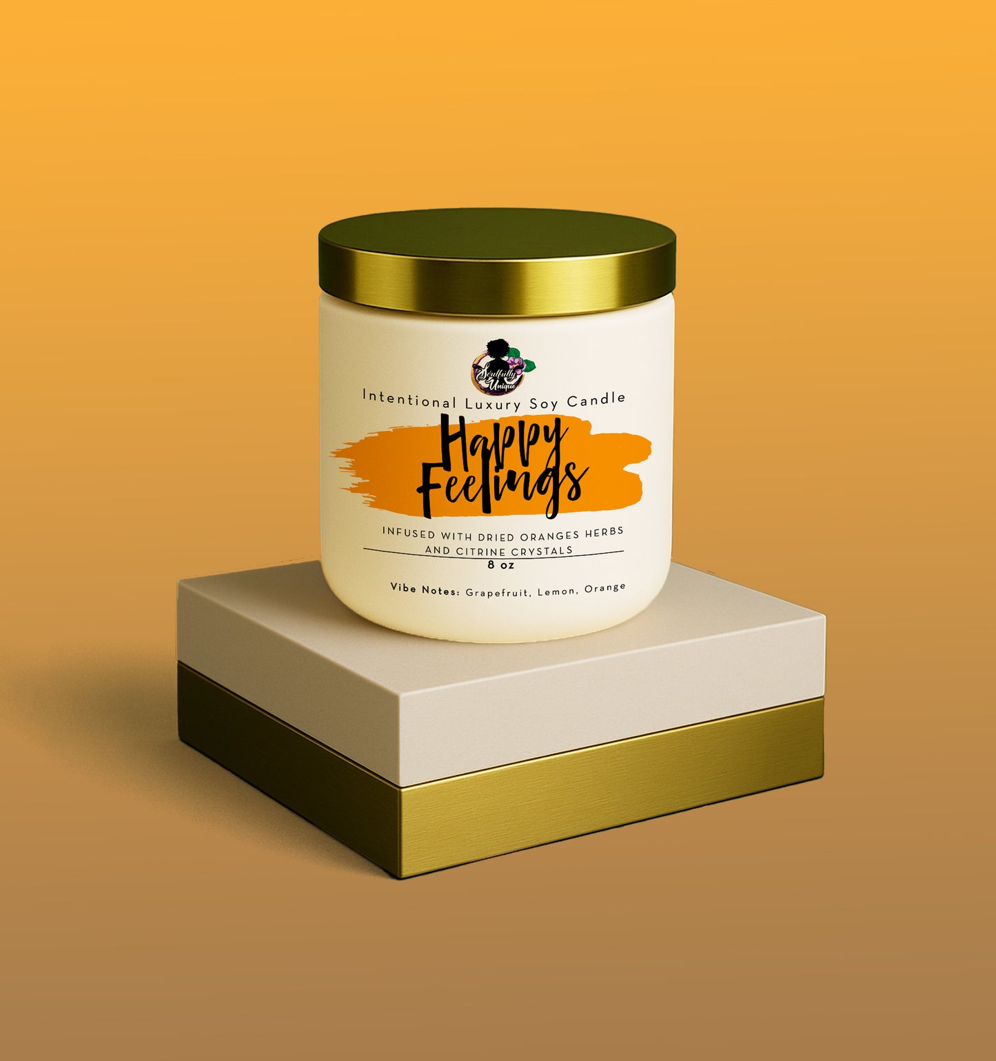 Happy Feelings-8oz Luxury Intentional Candles