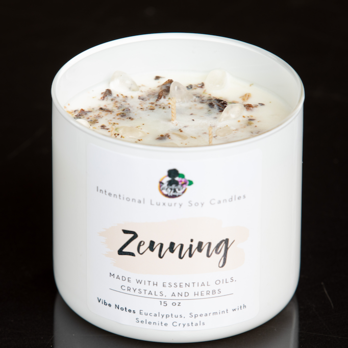 Zenning 3-Wick Luxury Intentional Candles