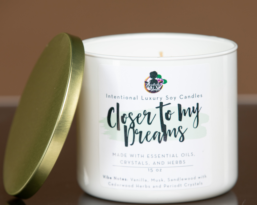 Closer to My Dreams-3-Wick Luxury Intentional Candles