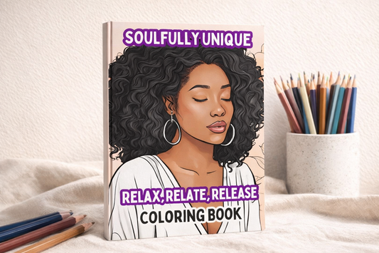 Relax, Relate, Release Coloring Book
