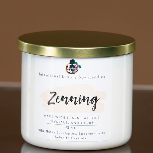 Zenning 3-Wick Luxury Intentional Candles