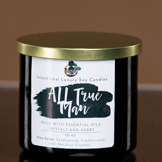 All True Man-3-Wick Luxury Intentional Candles